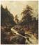EDVARD BERGH (1828-1880)
Mountainous landscape with waterfall