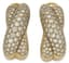 CARTIER ‘COLISÉE’ DIAMOND AND 18K YELLOW GOLD EARRINGS, CIRCA 1995