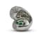 DIAMOND AND 8.986CT EMERALD RING (WITH CERTIFICATE)