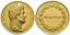 Gold medal 1844, AU 144,7 g
