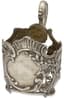 RUSSIAN SILVER CUPHOLDER WITH FLORAL SPRAYS
Moscow, 1908-1917