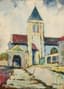 ÉLISEE MACLET (1881-1962)
Église Saint Germain de Charonne à Paris