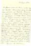I.M. Sechenov (1829 - 1905)
Autograph letter about the arrival of A.N. Beketov in Kharkov and the discussion of their joint thesis, as well as the p...