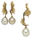 JEWELLERY THEATRE BY MAXIM VOZNESENSKY
18K YELLOW GOLD DIAMOND AND BAROQUE PEARL EARRINGS AND PENDANT
