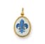 SET OF FIVE ‘EASTER EGGS’ SILVER-GILT ENAMEL PENDANTS