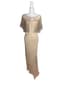 JIKI MONTE-CARLO Evening dress with bolero and Swarovski crystals