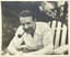 GEORGES SIMENON (1903-1989)
Autographed photograph signed and dedicated “To Paul Neuray in friendship and very confraternally…” dated “Bruxelles 1952”.