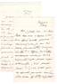 Anne-Sophie SOYMONOFF, known as Mrs SWETCHINE. 1782-1857.
Russian woman of letters, mystic converted to Catholicism. 2 Autograph letters to her dear «Pache» Countess Fredo. Tours...