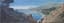 LOT OF THREE PANORAMIC CHROMOLITHOGRAPHS:
View of the Principality of Monaco, Menton and Nice
circa 1930s