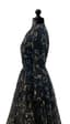 DOLCE & GABBANA FALL WINTER 2014 AT MILAN FASHION WEEK
Long silk dress with gold and silver key pattern