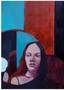 Maria Kostareva (b1989 )
Self portrait in a round mirror, 2019