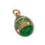 SET OF FIVE ‘EASTER EGGS’ SILVER-GILT ENAMEL PENDANTS
