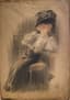 LOUIS VALLET (1856-1940)
Élégantes Parisiennes, set of two drawings