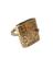 DIAMOND, GOLD AND SILVER MEMORY BOOK RING