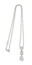 GRAFF
PLATINUM CHAIN WITH 4.04 CT. DIAMOND PENDANT (WITH CERTIFICATES)