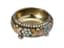 FINE RUSSIAN PARCEL-GILT SILVER AND CLOISONNE ENAMEL SALT CELLAR
Nikolai Alekseev, Moscow, circa 1908