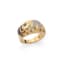 ‘ELEPHANT’ 14K YELLOW GOLD, DIAMOND AND SAPPHIRE RING