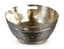 LARGE OVAL ITALIAN HAND-MADE SILVER FRUITS BOWL