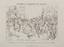Napoleon awards A. Lazarev the Order of the Legion of Honor in Tilsit in 1807. 1820’s. Engraving after the drawing by Je...