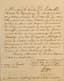 MURAT JOACHIM (1767–1815)
Letter signed to Mr Cosindal, member of the Court of Cassation. At the Château de Benerath, 3 September 1806. 1 page, two leaves, in-4 format.