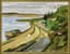 PIOTR GAVRILOVICH (B.1920)
Ukrainian landscape with river and village