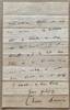 CHARLES DARWIN. 1809-1882.
Signed autograph letter to Lord Sackville Cecil

CHARLES DARWIN. 1809-1882.
Lettre aut. signée à Lord Sackville Cecil. 1968.