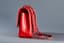 CHANEL RED CAVIAR LEATHER CLASSIC FLAP BAG
Red caviar-grained leather bag with double flap, CC logo clasp and double handle