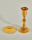 NEO-GOTHIC STYLE SILVER-GILT LITURGICAL CHALICE AND PATEN