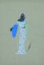 ERTE (1892-1990)
Rose du Mal de Servand. 1940 Pencil and tempera on paper 