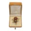‘EXOTIC FLOWER’ MAGNIFICENT 18K YELLOW GOLD, DIAMOND, RUBY AND SAPPHIRE BROOCH