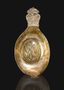SILVER-GILT IMPERIAL PRESENTATION KOVSH
Moscow, 1744
WITH THE DEDICATORY INSCRIPTION: 'BY THE GRACE OF GOD, WE, ELIZABETH THE FIRST EMPRESS AND AUTOCRAT OF ALL RUSSIA, PRESENT THIS KOVSH TO PANTELEI SELIVANOV CAPTAIN OF THE DON COSSACK FOR HIS FAITHFUL SERVICE IN MOSCOW IN 1744 JULY 28'