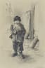 PERIKL KSIDIAS (1872 - 1942)
Boy in a winter street, circa 1910-1920
