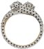 ‘PANTHERS’ 18K WHITE AND YELLOW GOLD DIAMOND, SAPPHIRE AND EMERALD BRACELET
