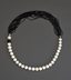 PEARLS AND BLACK JET NECKLACE