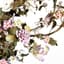 LOUIS XV STYLE TWELVE-LIGHT CHANDELIER WITH PORCELAIN FLOWERS