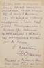 DUNAYEVSKY I.O. (1900-1955)
A handwritten letter addressed to Valeria Alexandrovna (?). No date. 2 p. 16,5x11 cm. Paper, ink.