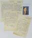 FRANZ HELLENS (1881-1972),
4 manuscript letters signed