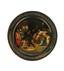 Papier-mache decorative plate "Scenes of boyar life".
Workshop of lacquer miniatures by V. O. Vishnyakov, Russia, Moscow, late 1870s.
