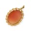 18K YELLOW GOLD CAMEO PENDANT