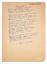 AKHMATOVA ANNA ANDREYEVNA (1889-1966), AUTOGRAPH
The manuscript of the translation of the poem «The Nightingale» by Lyudmila Egle. 1960. At the end of the text: «Trans. A. Akhmatova».