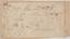 BYRON (GEORGE GORDON). 1788-1824. Autographed envelope with a handwritten address to Byron’s London publisher John Murray.
Adresse autographe sur une enveloppe à son éditeur de Londres John Murray. 1818.