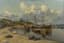 VLADIMIR BOLDIREV (1911-1993) 
Boats by the shore