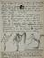 SALVADOR DALI (1904-1989)
Autograph letter signed ‘Salvador Dalí’ and a letter dictated  to his wife Gala with autograph additions, illustrated with  original drawings [Del Monte (California) ca. 1941-1942],  to Léonide MASSINE.