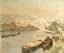 MARIA LOUGUININE-WOLKONSKY
(1875-1960)
Saint-Cloud, péniche sur la Seine, 1950