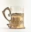 Art Deco silver glass-holder
Russia, Fifth Artel, 1908-1917