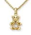 CHOPARD
HAPPY DIAMONDS TEDDY BEAR 18K YELLOW GOLD, DIAMOND, RUBY AND SAPPHIRE NECKLACE