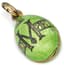 SET OF FOUR 'EASTER EGGS' SILVER-GILT ENAMEL PENDANTS