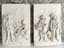 PAIR OF RUSSIAN MARBLE RELIEF PLAQUES FEATURING PASTORAL SCENES
St Petersburg, circa 1882