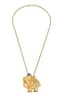 PANETTA ‘ELEPHANT’ GOLD PLATED, GLASS, ENAMEL NECKLACE