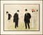 SEM (GEORGES GOURSAT) (1863-1934)
lithograph from the Album ‘Le Turf’
Mr Bamberger (father), Baron Alphonse de Rotschild, Mr Henri de Rochefort, Lina Cavalieri (singer)